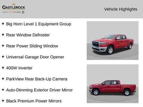 Used 2025 RAM 1500 Big Horn AWD/4WD image 2