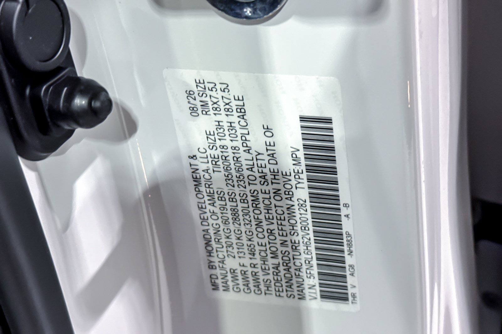 New 2027 Honda Odyssey EX-L image 29