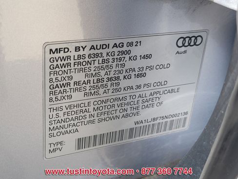 Used 2022 Audi Q7 2.0T Premium Plus image 16
