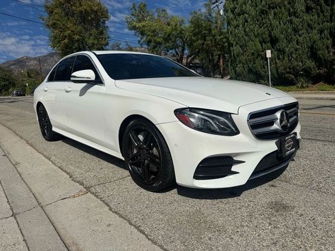 Used 2018 Mercedes-Benz E 300 w/ AMG Line Exterior image 1