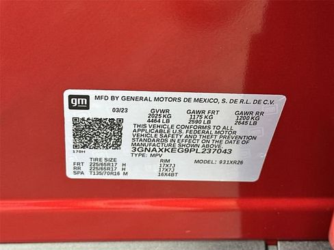 Certified 2023 Chevrolet Equinox LT FWD image 32