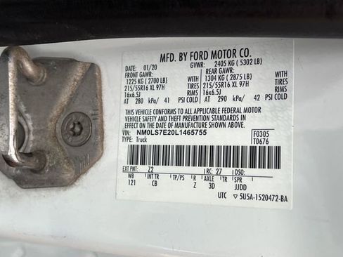 Used 2020 Ford Transit Connect XL image 37