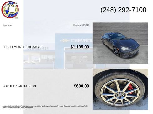 Used 2017 Subaru BRZ Limited w/ Performance Package RWD image 5