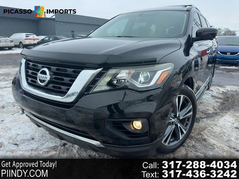 Used 2018 Nissan Pathfinder Platinum w/ Cargo Package image 1