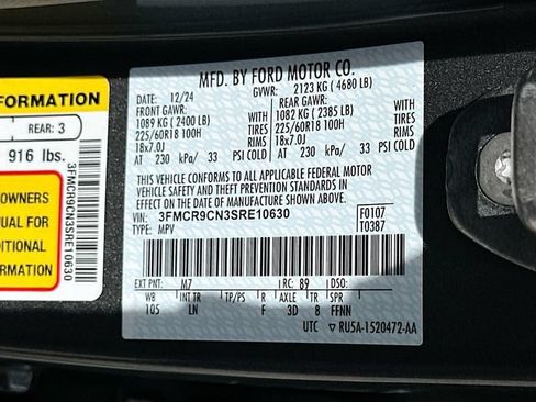 Used 2025 Ford Bronco Sport Outer Banks w/ Outer Banks Tech Package+ AWD/4WD image 31