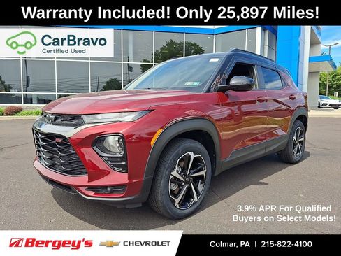 Certified 2022 Chevrolet TrailBlazer RS AWD/4WD image 1