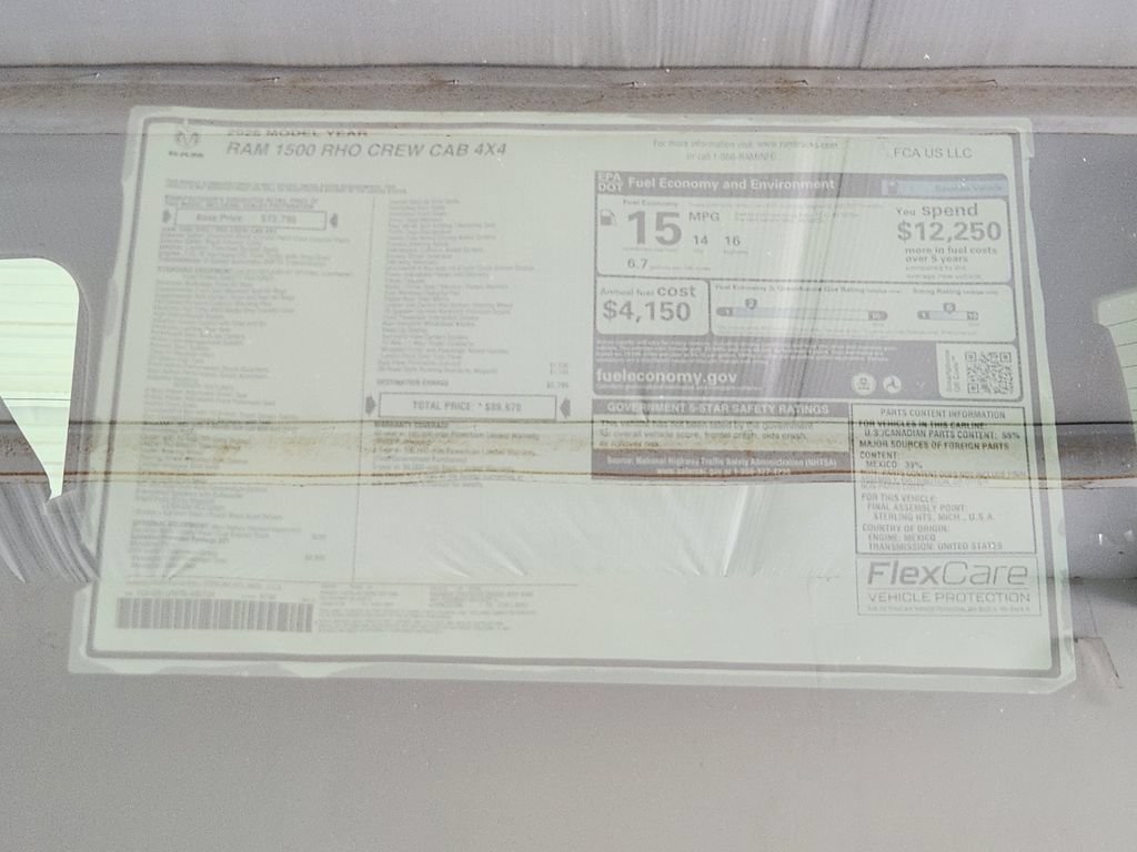 New 2026 RAM 1500 RHO w/ RHO Level 1 Equipment Group AWD/4WD image 34