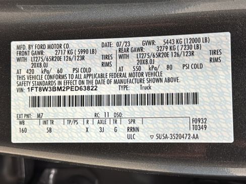Used 2023 Ford F350 Lariat w/ Lariat Ultimate Package AWD/4WD image 26