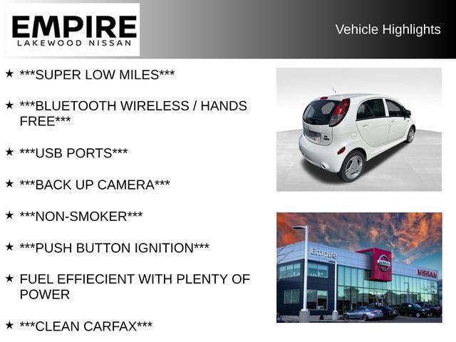 Used 2012 Mitsubishi i ES RWD image 2