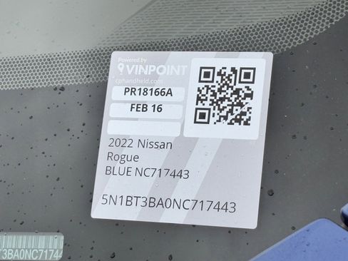 Certified 2022 Nissan Rogue SV image 30