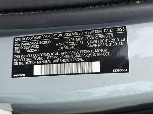 Used 2026 Volvo XC60 T8 Polestar AWD/4WD image 26