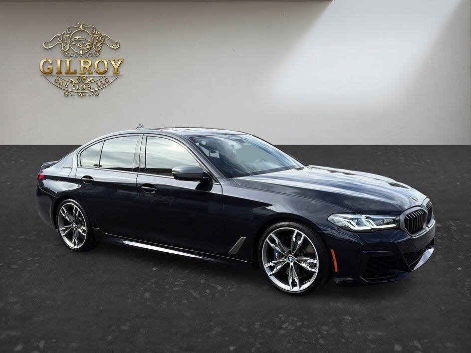 Used 2021 BMW M550i xDrive w/ Dynamic Handling Package AWD/4WD image 3