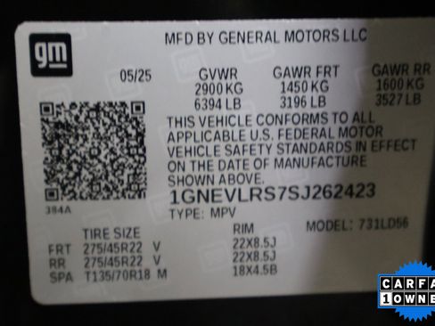 Used 2025 Chevrolet Traverse RS image 36