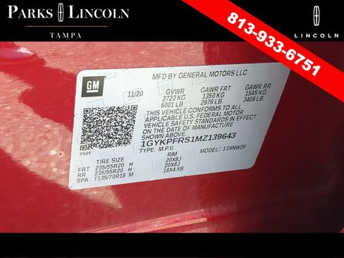 Used 2021 Cadillac XT6 Premium Luxury w/ Platinum Package image 36