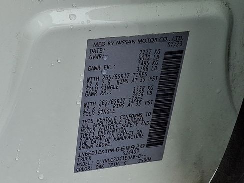 Used 2023 Nissan Frontier SV w/ SV Convenience Package image 26