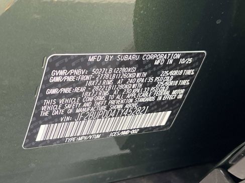 New 2026 Subaru Outback Limited image 26