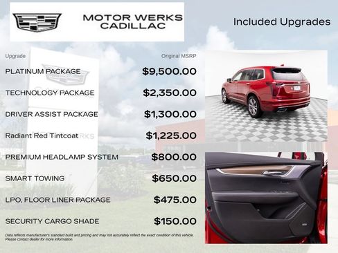 Certified 2025 Cadillac XT6 Premium Luxury w/ Platinum Package AWD/4WD image 4