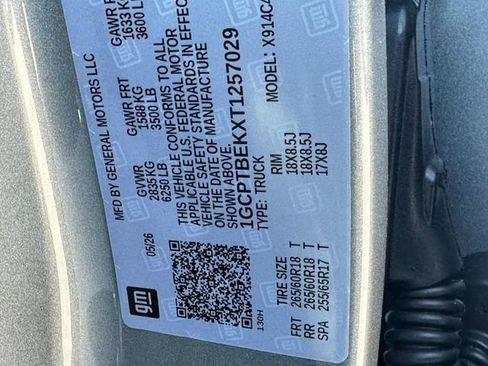 New 2026 Chevrolet Colorado W/T w/ WT Custom Package AWD/4WD image 14