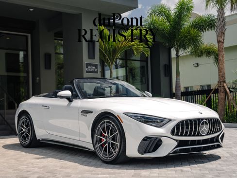 Used 2023 Mercedes-Benz SL 55 AMG 4MATIC image 1