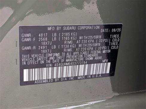 New 2025 Subaru Crosstrek 2.5i Limited image 32