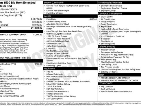 Used 2021 RAM 1500 Big Horn image 6