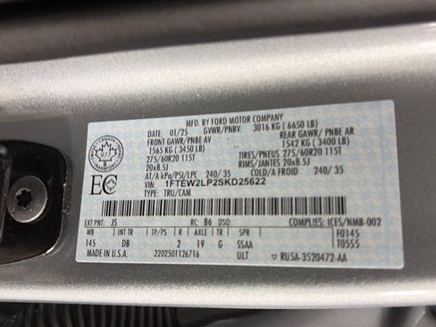 Certified 2025 Ford F150 STX w/ Equipment Group 200A Standard image 9