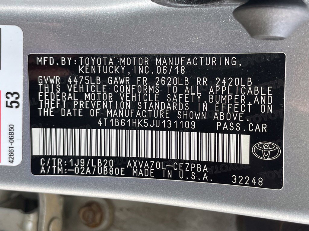 Used 2018 Toyota Camry XSE FWD image 35
