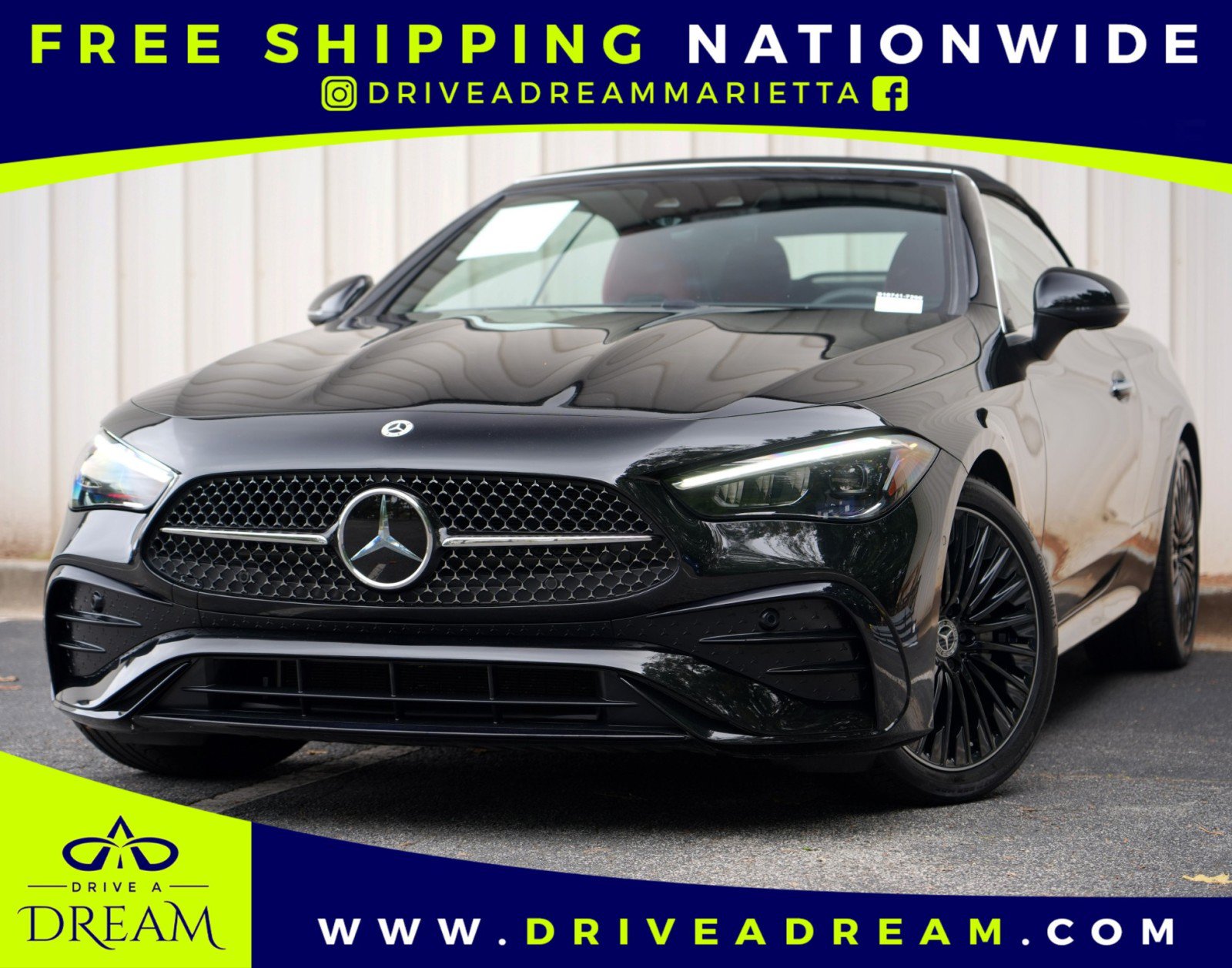 Used 2024 Mercedes-Benz CLE 300 4MATIC Cabriolet w/ Driver Assistance Package image 1