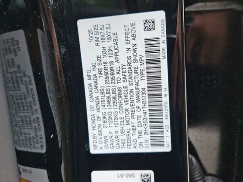 Certified 2026 Honda CR-V EX image 16