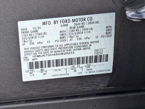 Used 2025 Ford Explorer Active image 25