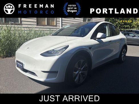 Used 2021 Tesla Model Y Long Range AWD/4WD image 1