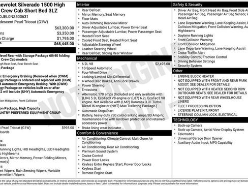 Used 2022 Chevrolet Silverado 1500 High Country image 17