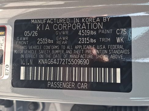 New 2026 Kia K5 GT-Line AWD/4WD image 19