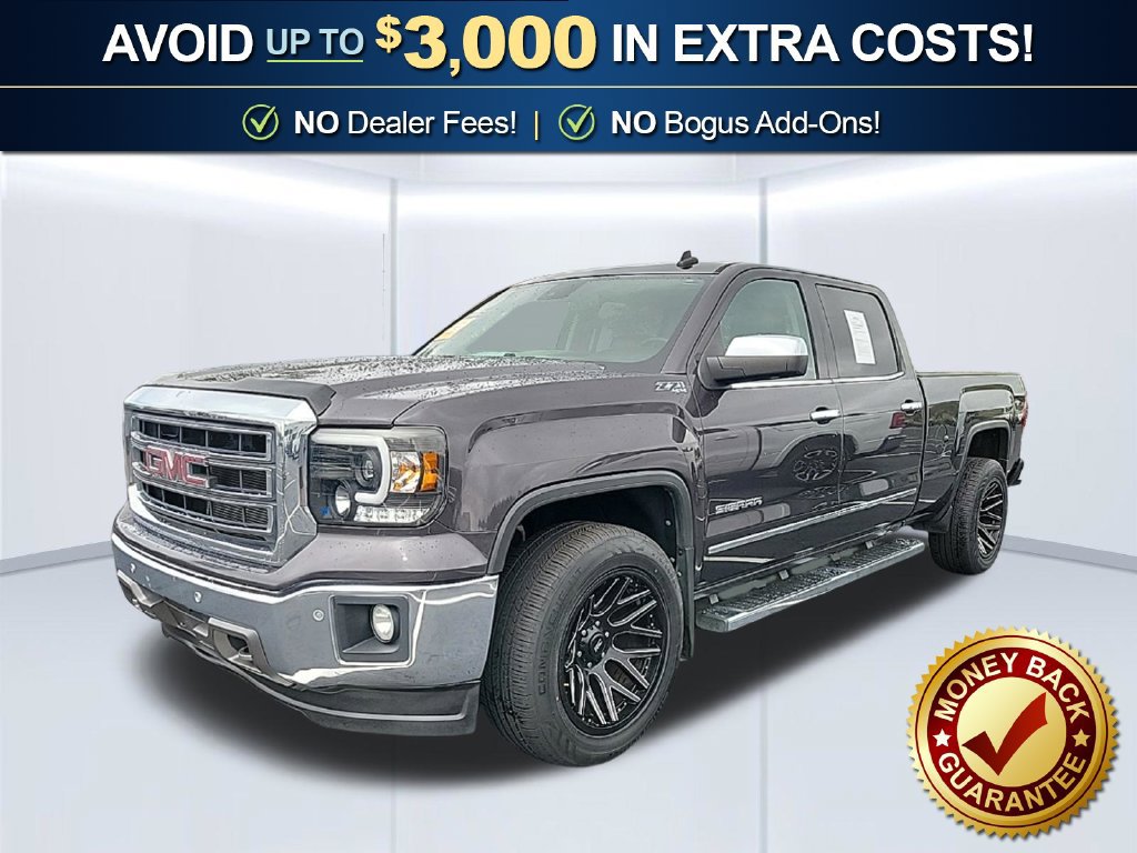 Used 2014 GMC Sierra 1500 SLT w/ SLT Crew Cab Value Package AWD/4WD image 1