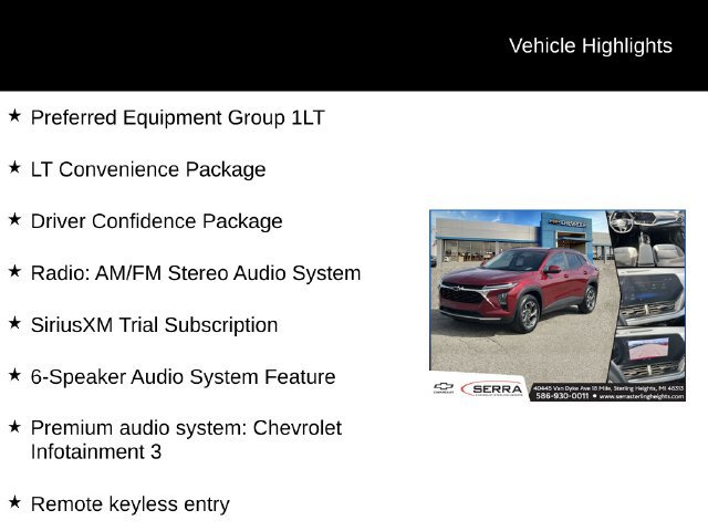 Used 2025 Chevrolet Trax LT w/ Driver Confidence Package FWD image 4