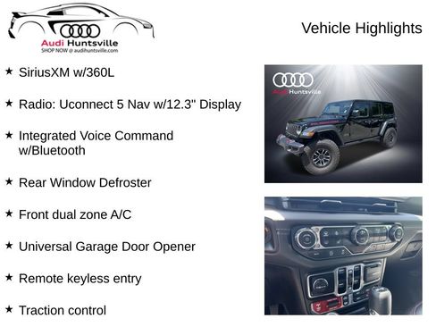 Used 2024 Jeep Wrangler Unlimited Rubicon w/ XTREMEE 35" Tire Package AWD/4WD image 24