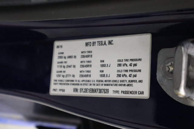 Used 2019 Tesla Model 3 Long Range AWD/4WD image 42