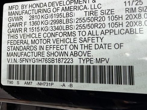 Used 2025 Honda Pilot Touring image 27