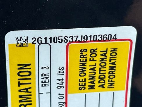 Used 2018 Chevrolet Impala LT w/ Sunroof and Spoiler Package FWD image 44