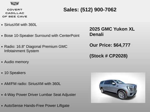 Used 2025 GMC Yukon XL Denali image 18
