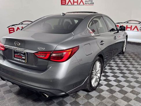 Used 2021 INFINITI Q50 Luxe w/ Seat & Sound Package RWD image 8