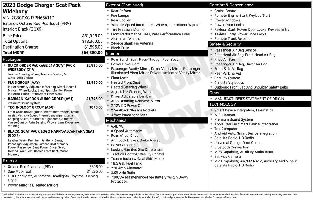 Used 2023 Dodge Charger Scat Pack RWD image 20