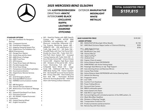 Used 2025 Mercedes-Benz GLS 63 AMG 4MATIC image 91