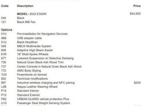 Used 2022 Mercedes-Benz E 350 Sedan image 4