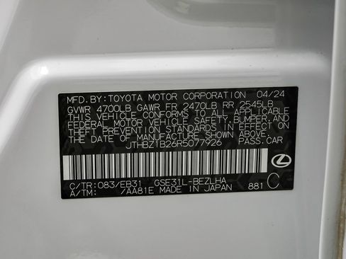 Used 2024 Lexus IS 350 F Sport RWD image 58