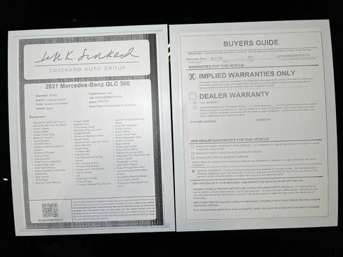 Certified 2021 Mercedes-Benz GLC 300 GLC 300 image 38