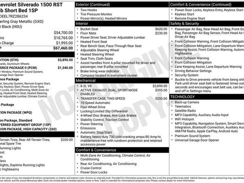 Used 2024 Chevrolet Silverado 1500 RST w/ Rally Edition AWD/4WD image 9