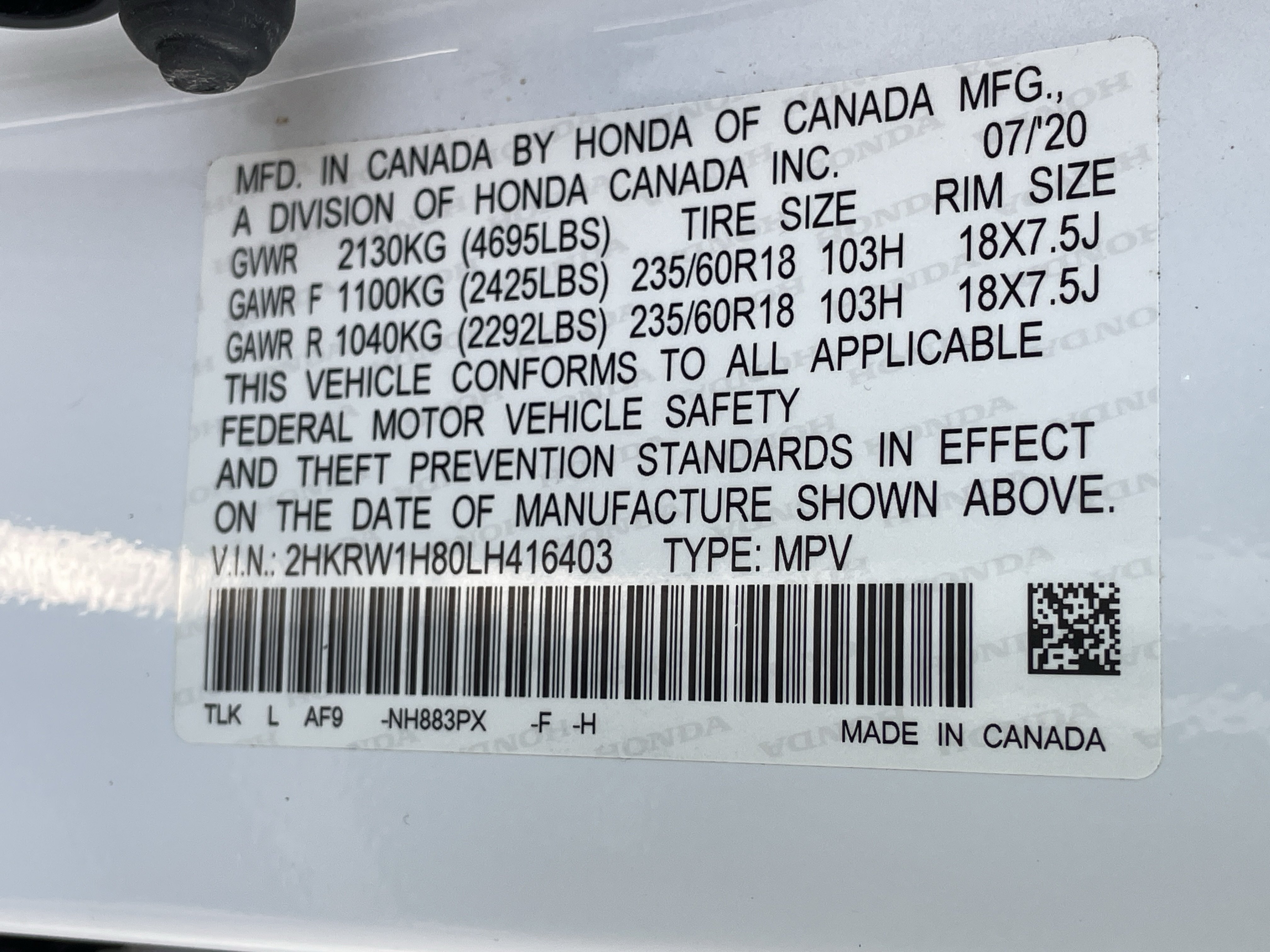 Used 2020 Honda CR-V EX-L image 33
