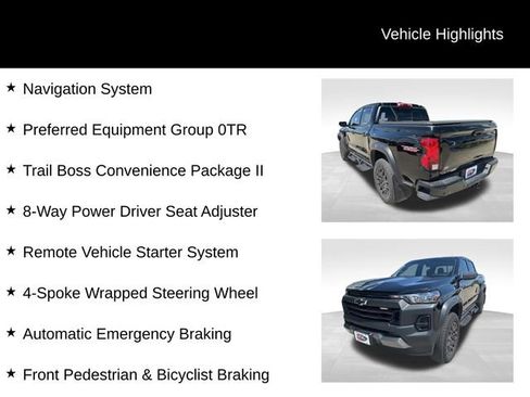 Certified 2025 Chevrolet Colorado Trail Boss AWD/4WD image 3