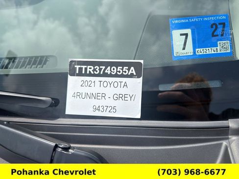 Used 2021 Toyota 4Runner Nightshade AWD/4WD image 34